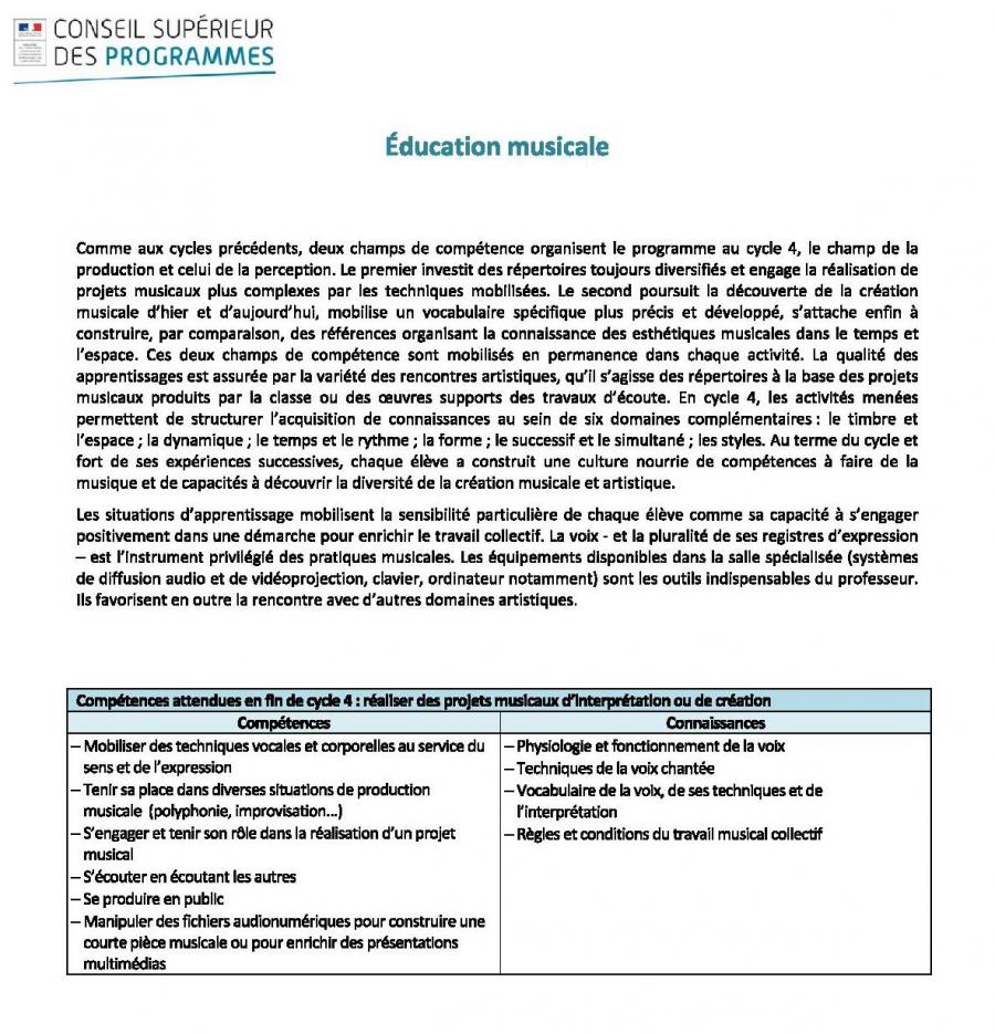 Competences emcc fin cycle 4