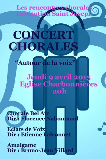 Rencontre chorales 9 avril 2015